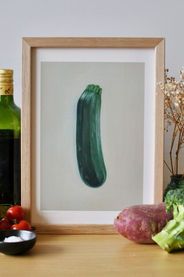 Zucchini - Art Print - Image 2