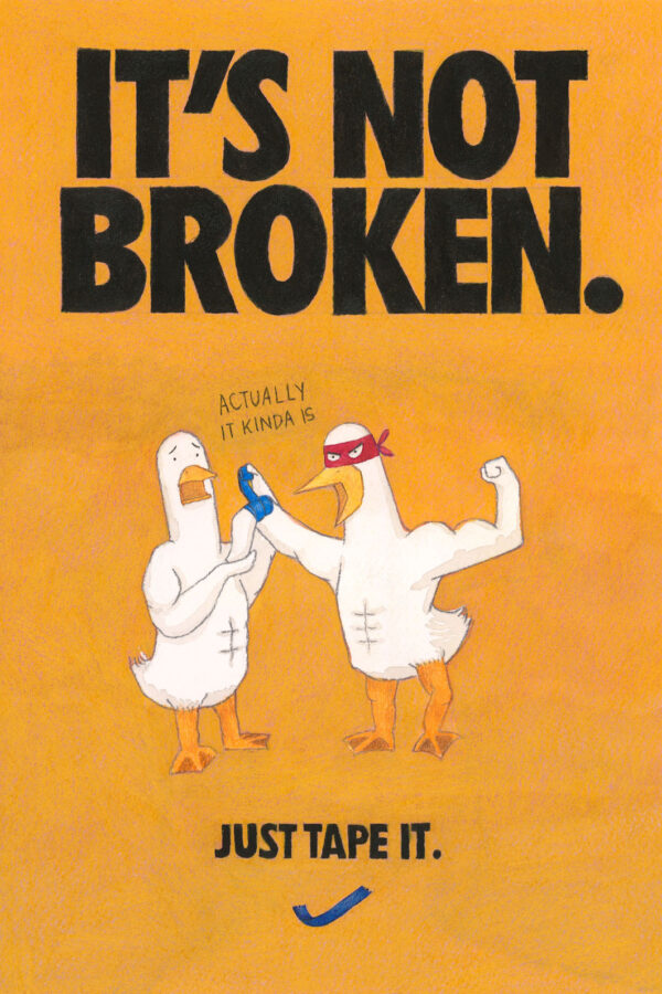 Duck Tape – Limited Edition Art Print