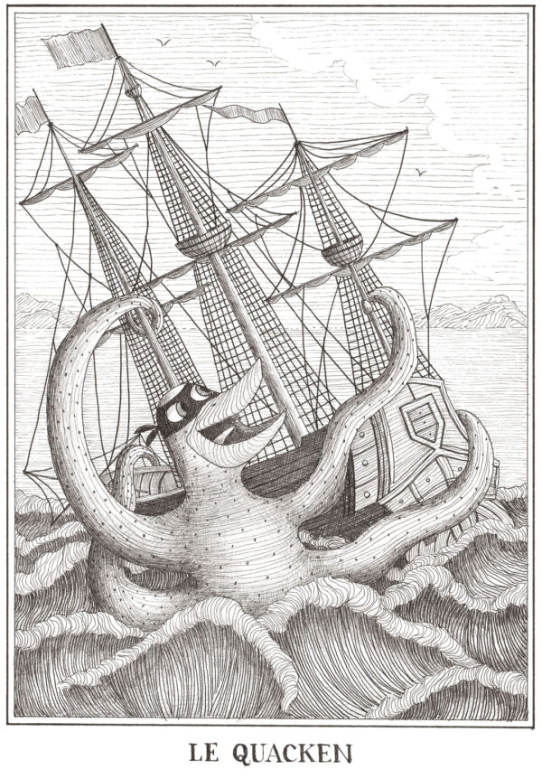 Le Quacken – Limited Edition Art Print