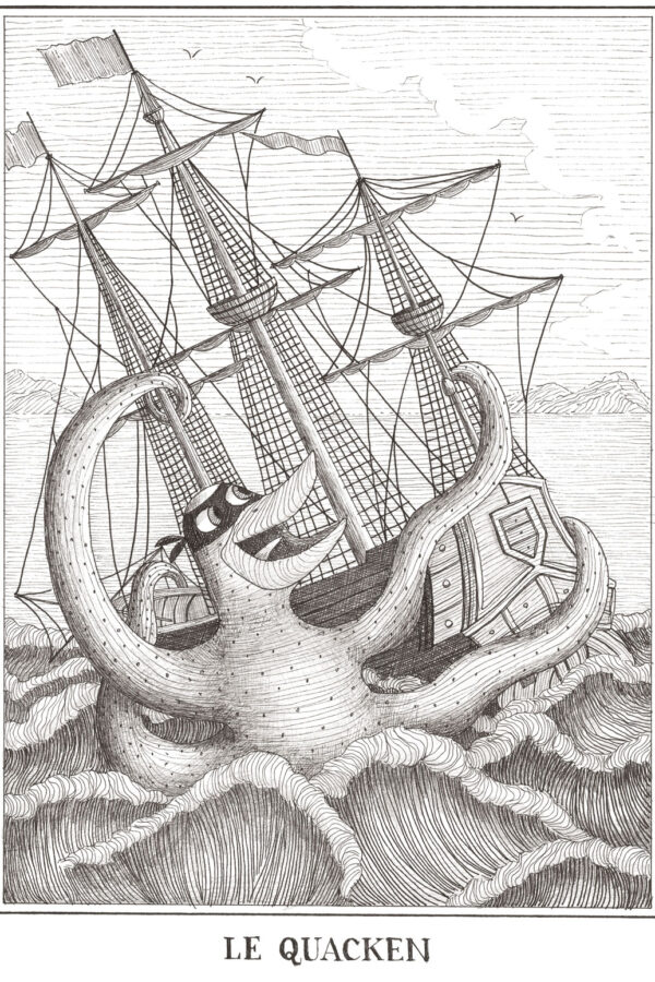 Le Quacken – Limited Edition Art Print